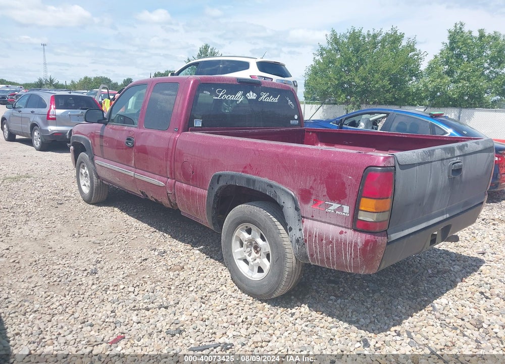 2004 GMC SIERRA 1500 SLE VIN: 2GTEK19T441231769