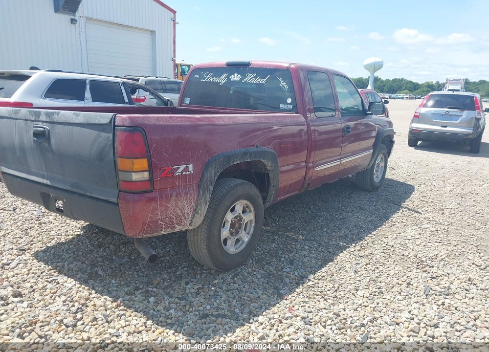 2004 GMC SIERRA 1500 SLE VIN: 2GTEK19T441231769