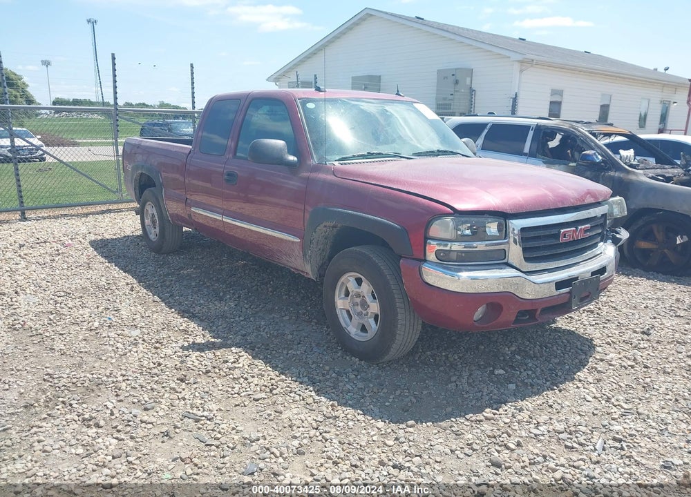 2004 GMC SIERRA 1500 SLE VIN: 2GTEK19T441231769