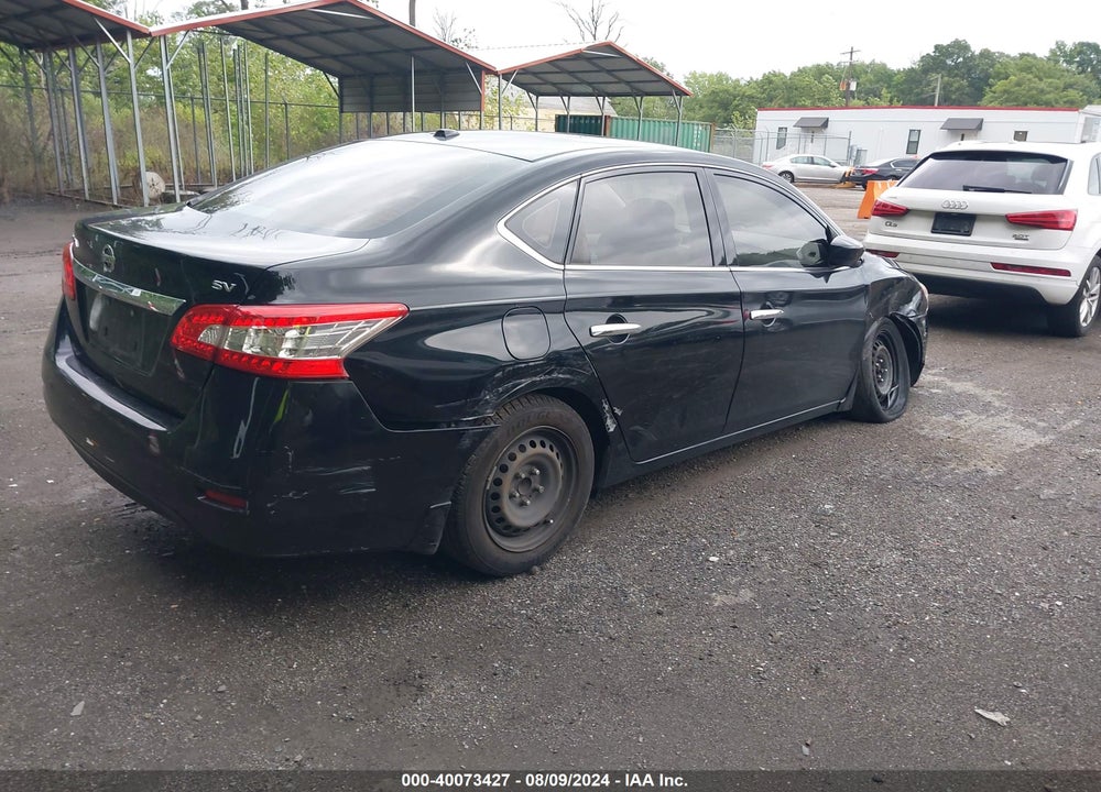 2015 NISSAN SENTRA SV VIN: 3N1AB7AP1FY257804