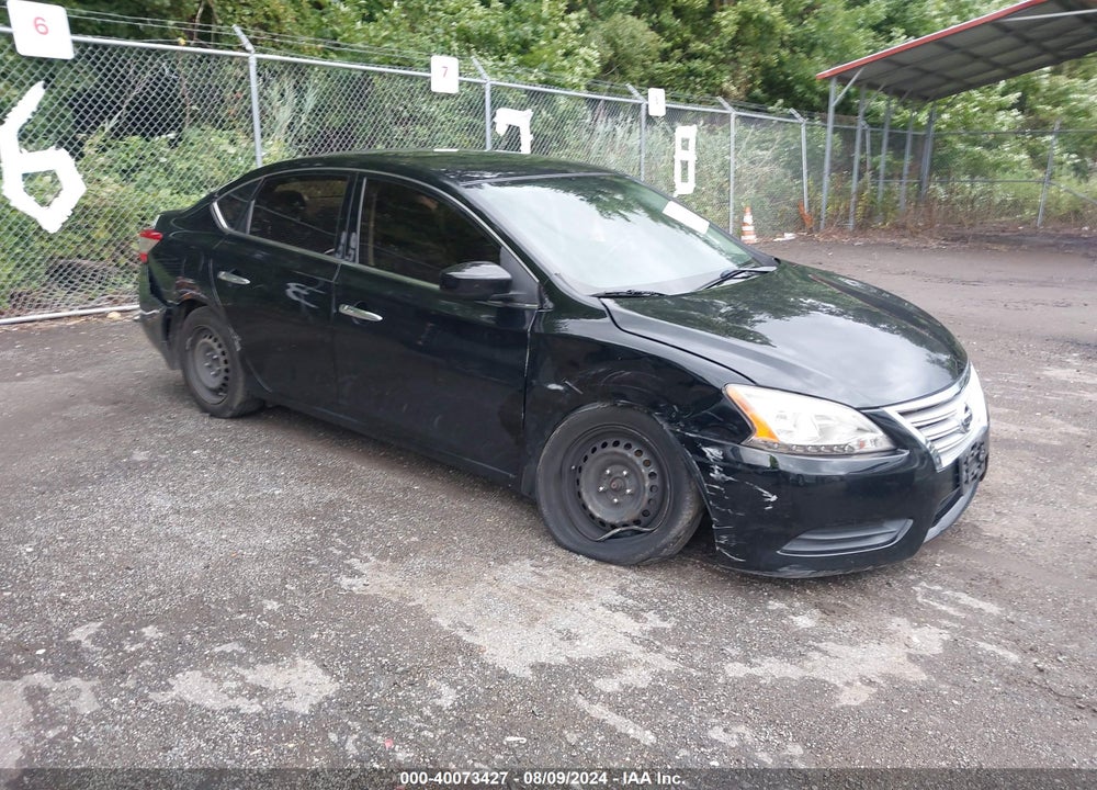 2015 NISSAN SENTRA SV VIN: 3N1AB7AP1FY257804