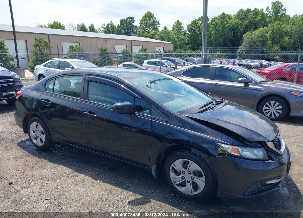 2015 HONDA CIVIC LX VIN: 19XFB2F5XFE285101