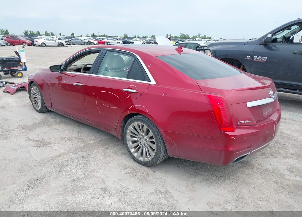 2014 CADILLAC CTS LUXURY VIN: 1G6AX5SX1E0127471