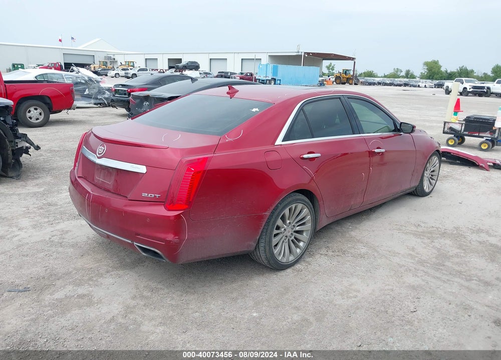 2014 CADILLAC CTS LUXURY VIN: 1G6AX5SX1E0127471