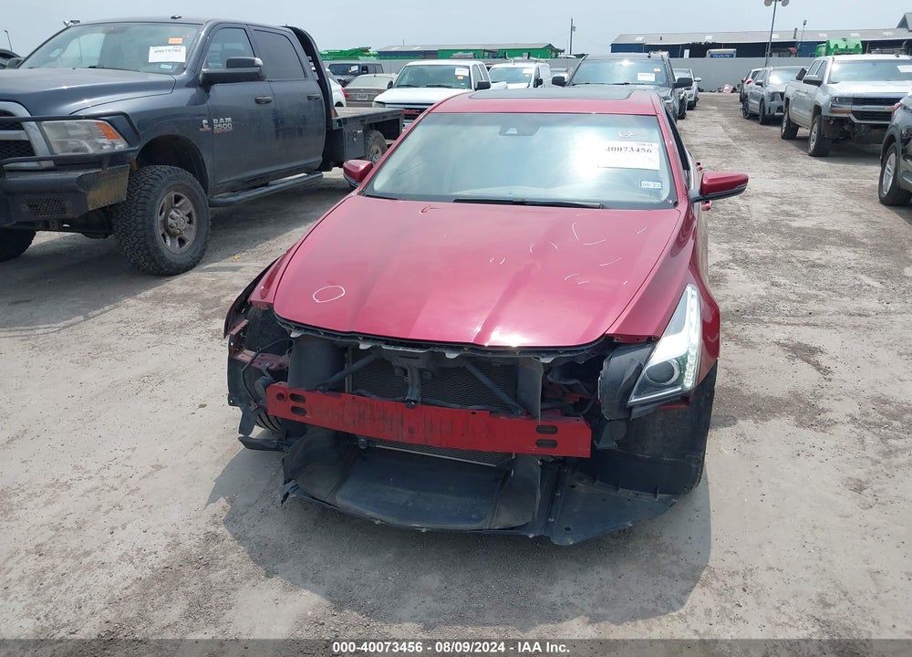 2014 CADILLAC CTS LUXURY VIN: 1G6AX5SX1E0127471