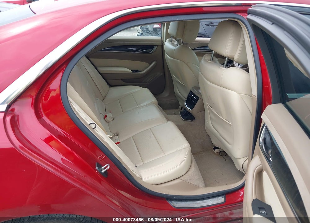 2014 CADILLAC CTS LUXURY VIN: 1G6AX5SX1E0127471