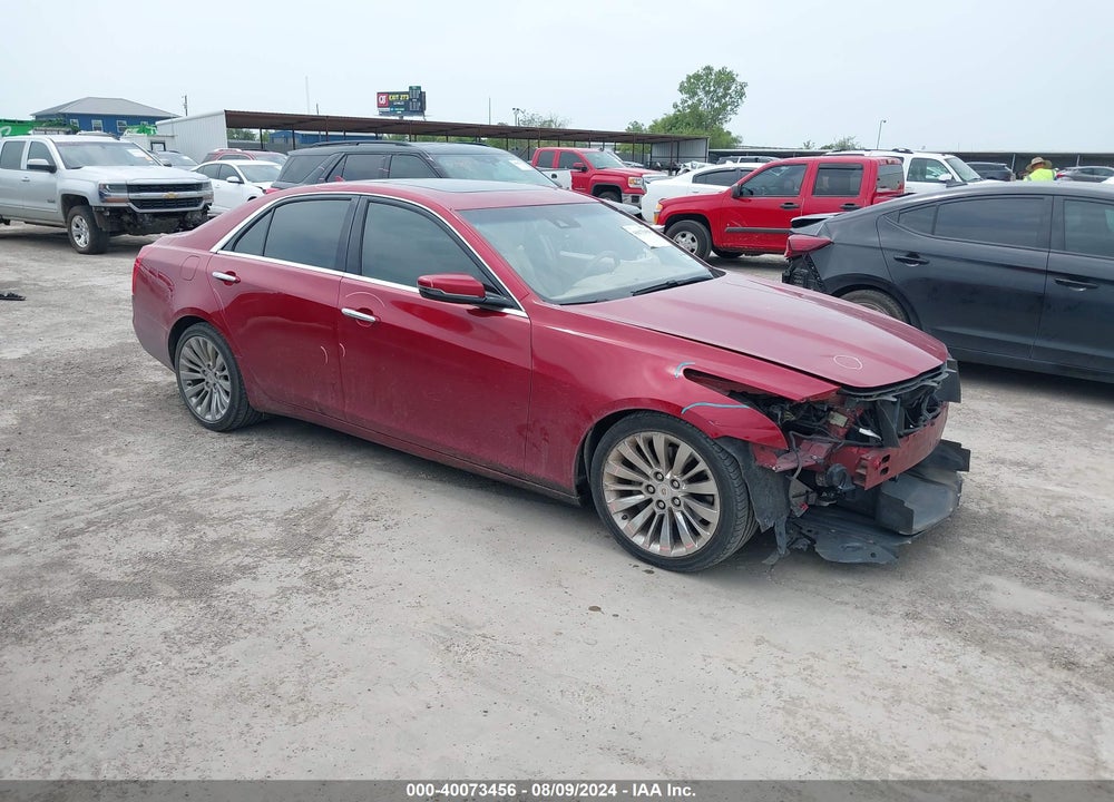 2014 CADILLAC CTS LUXURY VIN: 1G6AX5SX1E0127471