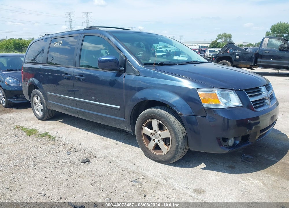 2008 DODGE GRAND CARAVAN SXT VIN: 1D8HN54P78B136393