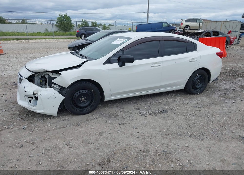 2017 SUBARU IMPREZA 2.0I VIN: 4S3GKAA62H1620520