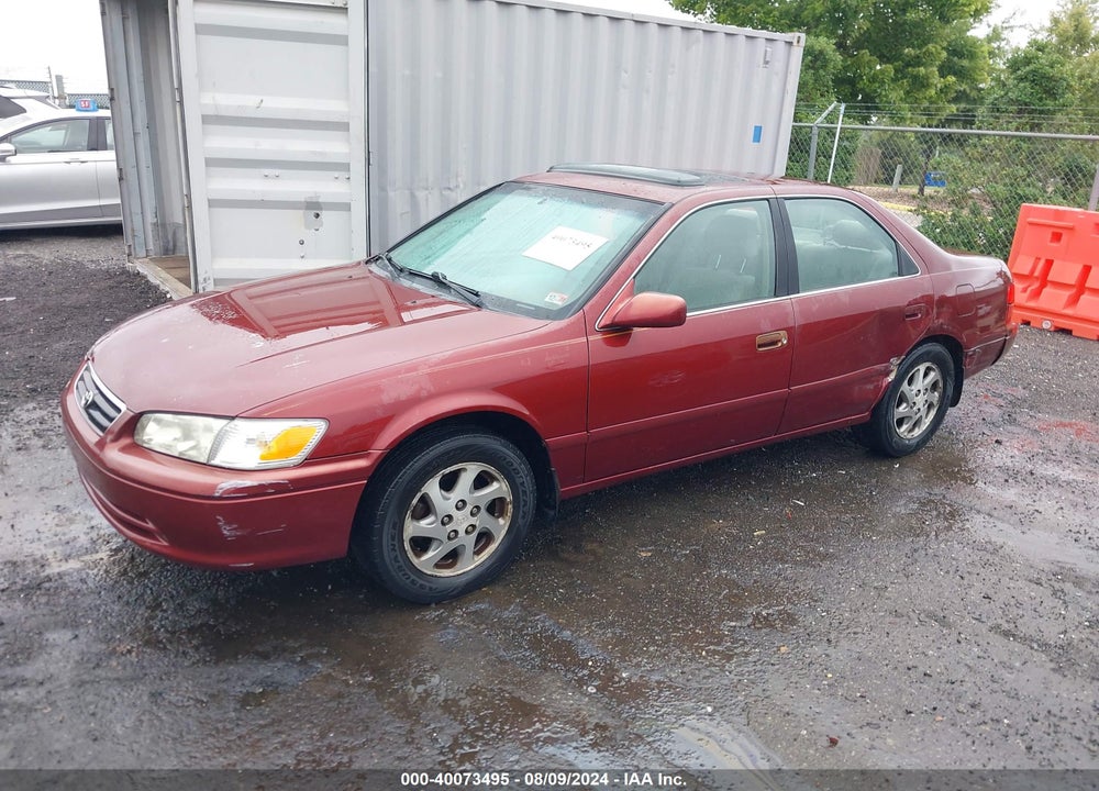 2000 TOYOTA CAMRY LE V6 VIN: 4T1BF22K0YU949923