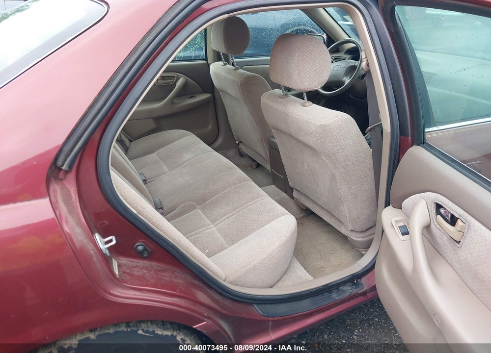 2000 TOYOTA CAMRY LE V6 VIN: 4T1BF22K0YU949923