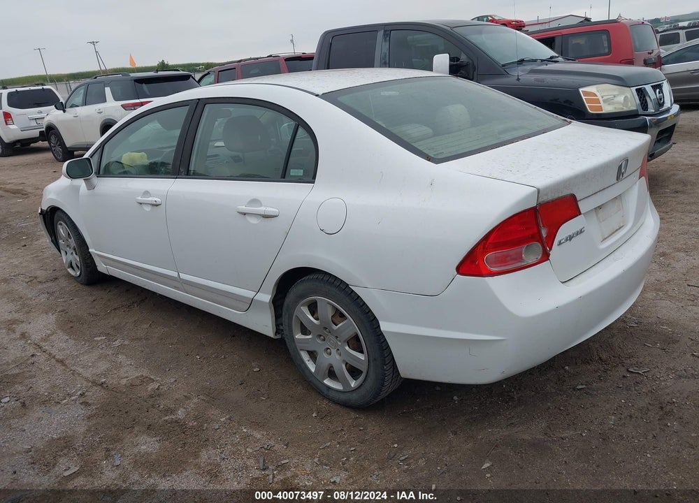 2008 HONDA CIVIC SDN LX VIN: 1HGFA16558L043843