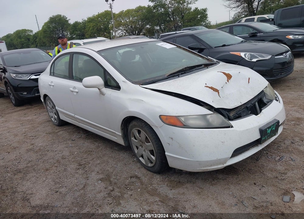 2008 HONDA CIVIC SDN LX VIN: 1HGFA16558L043843