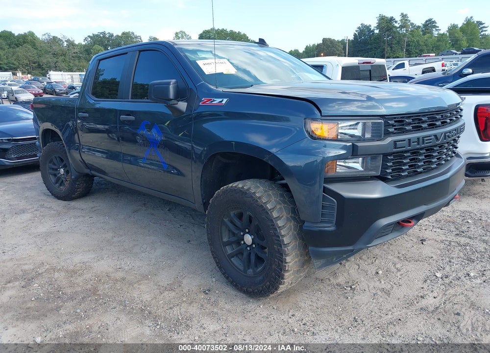 2021 CHEVROLET SILVERADO 1500 4WD SHORT BED WT VIN: 3GCUYAEF6MG185508