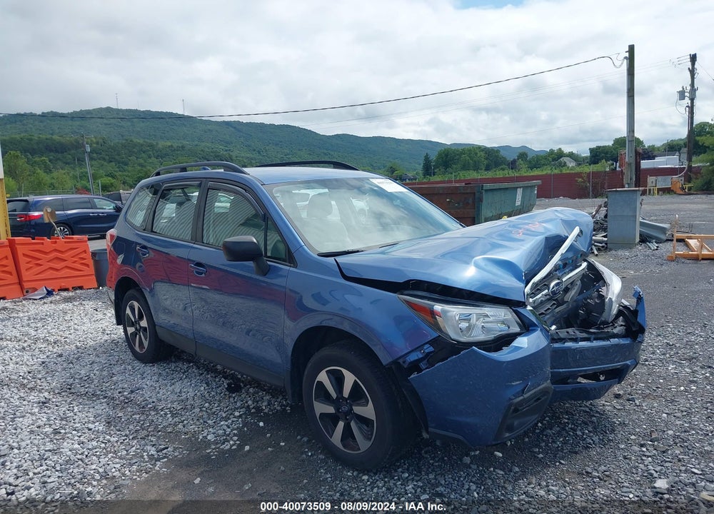 2018 SUBARU FORESTER 2.5I VIN: JF2SJABC0JH538110