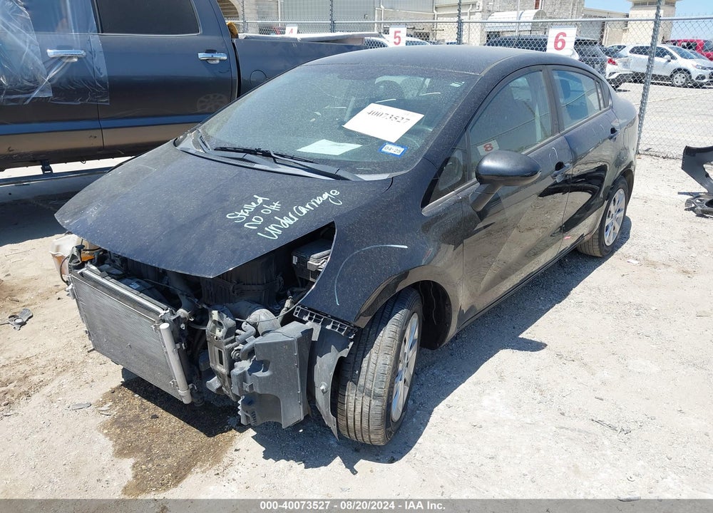 2017 KIA RIO LX VIN: KNADM4A36H6105279