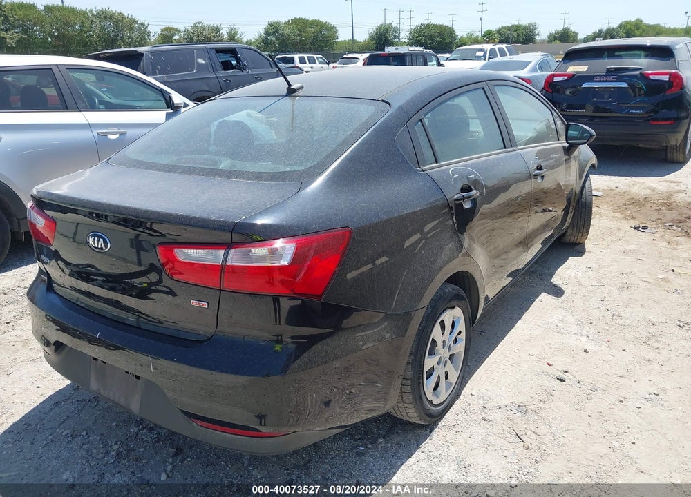 2017 KIA RIO LX VIN: KNADM4A36H6105279
