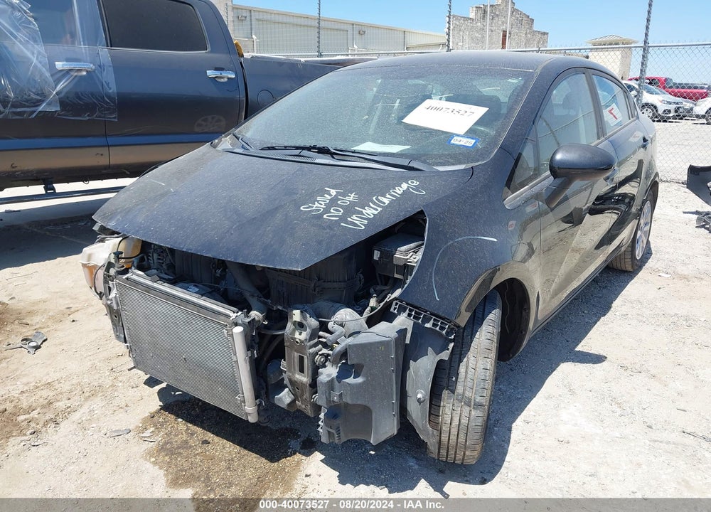 2017 KIA RIO LX VIN: KNADM4A36H6105279