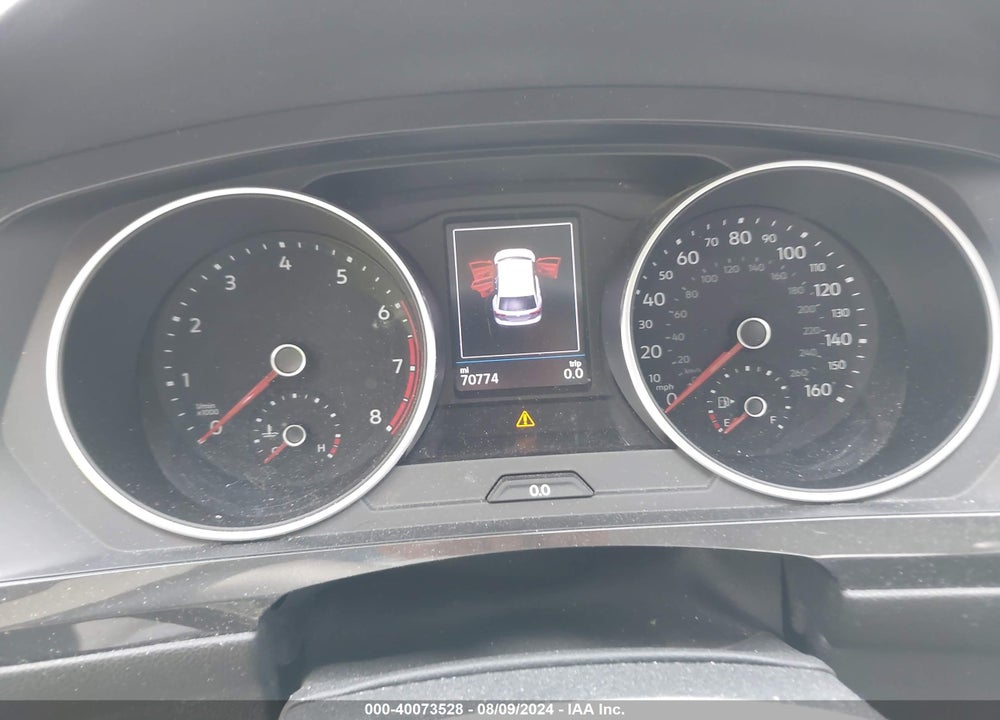 2019 VOLKSWAGEN TIGUAN VIN: 3VV3B7AX6KM072897