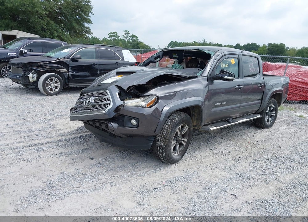 2017 TOYOTA TACOMA TRD SPORT VIN: 5TFCZ5ANXHX064012