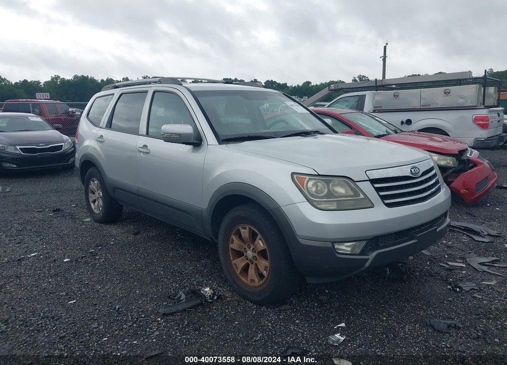 2009 KIA BORREGO EX V6 VIN: KNDJH741595038249