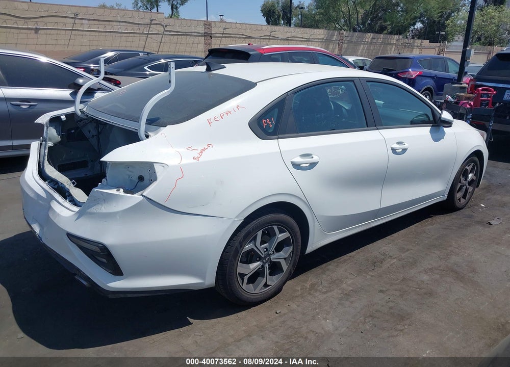 2021 KIA FORTE LXS VIN: 3KPF24AD4ME266762