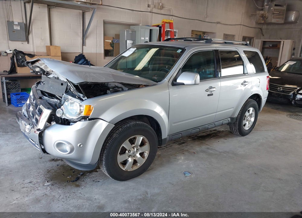 2012 FORD ESCAPE LIMITED VIN: 1FMCU9EG4CKC44413