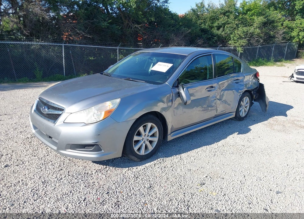 2010 SUBARU LEGACY 2.5I PREMIUM VIN: 4S3BMCH69A3211723