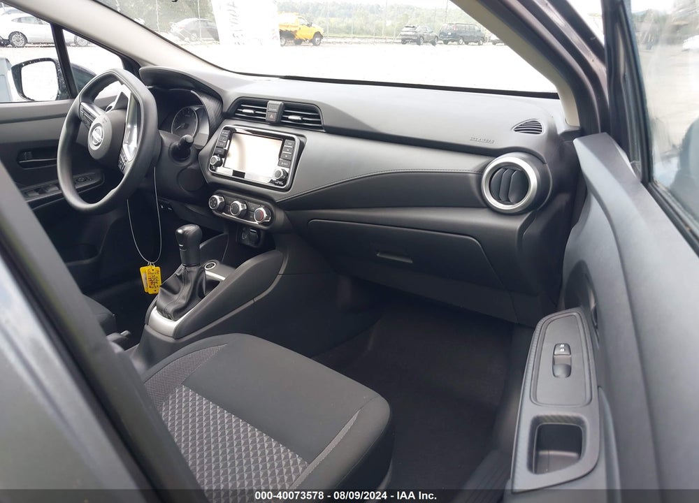 2020 NISSAN VERSA S 5-SPEED MANUAL TRANSMISSION VIN: 3N1CN8BV8LL901391
