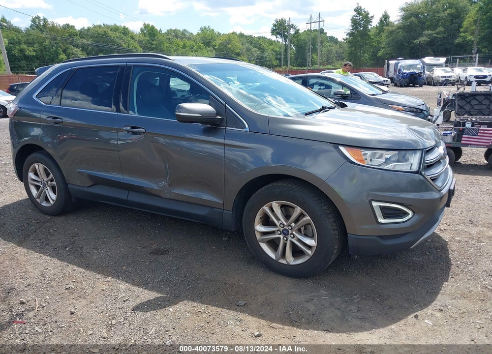 2016 FORD EDGE SEL VIN: 2FMPK4J99GBB70049