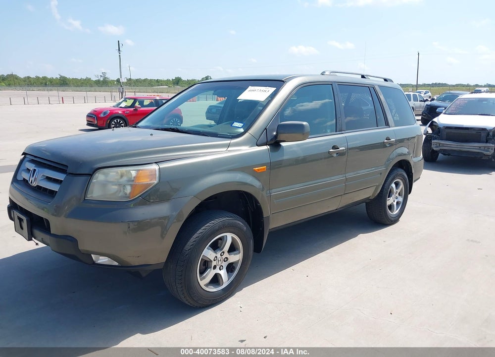 2006 HONDA PILOT EX-L VIN: 5FNYF18536B024889