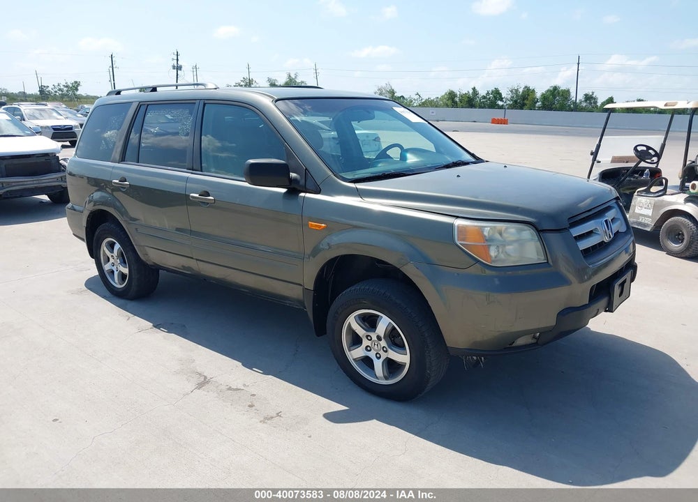 2006 HONDA PILOT EX-L VIN: 5FNYF18536B024889