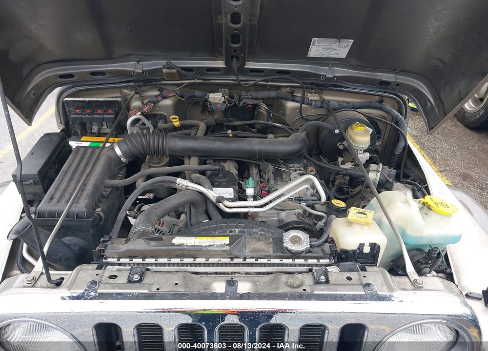 2005 JEEP WRANGLER X VIN: 1J4FA39S55P313678