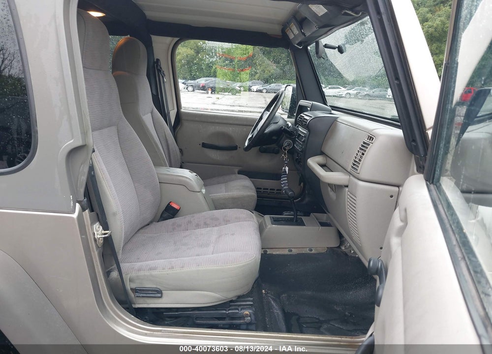 2005 JEEP WRANGLER X VIN: 1J4FA39S55P313678