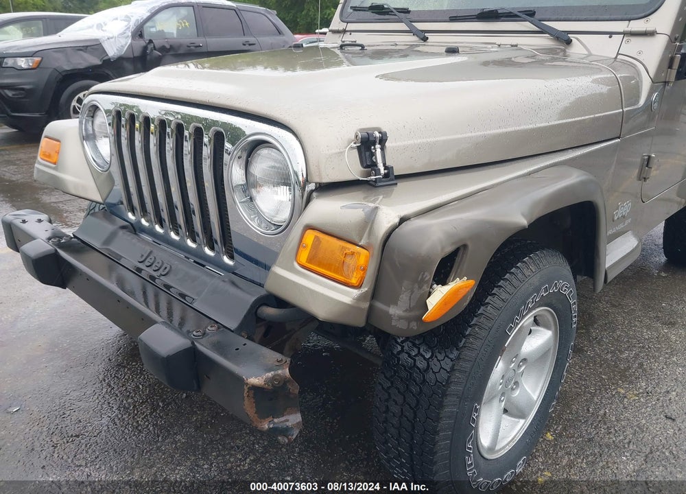 2005 JEEP WRANGLER X VIN: 1J4FA39S55P313678