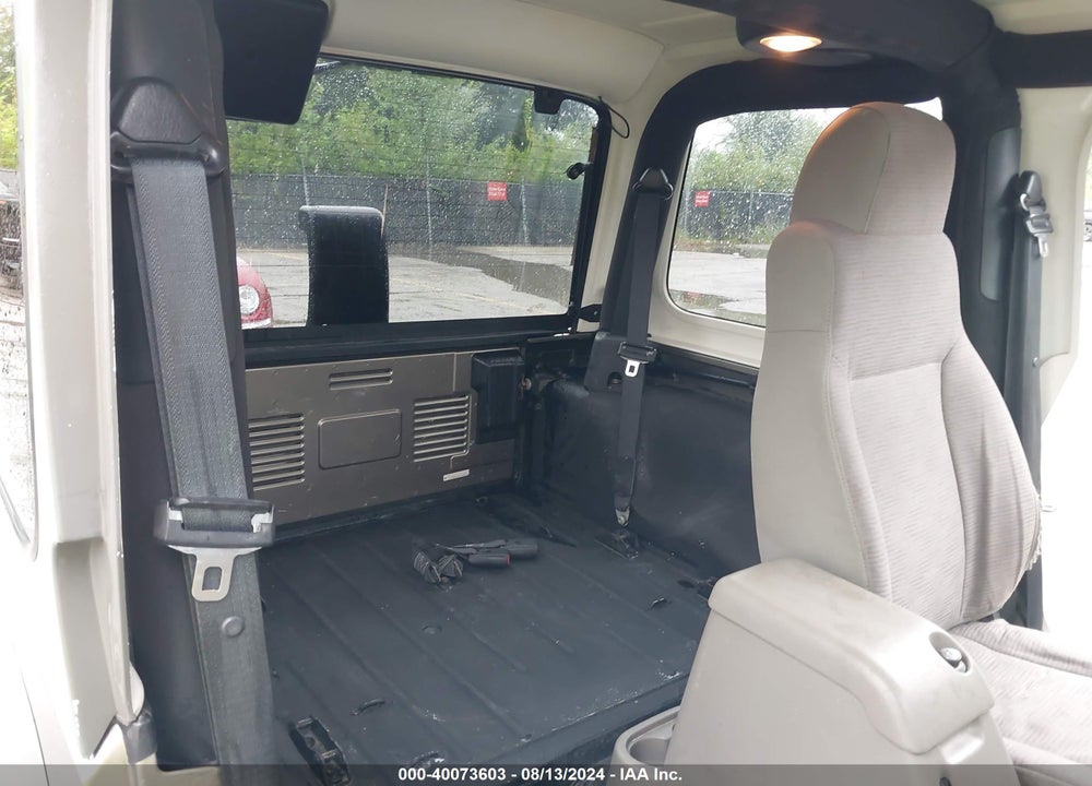 2005 JEEP WRANGLER X VIN: 1J4FA39S55P313678