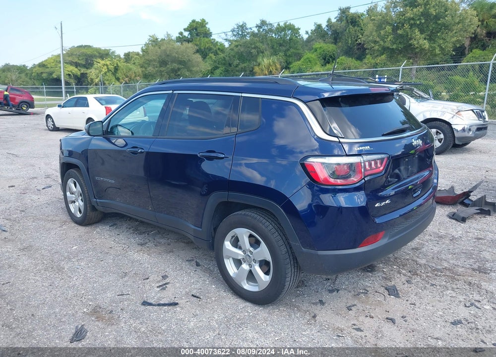 2019 JEEP COMPASS LATITUDE 4X4 VIN: 3C4NJDBB7KT787365