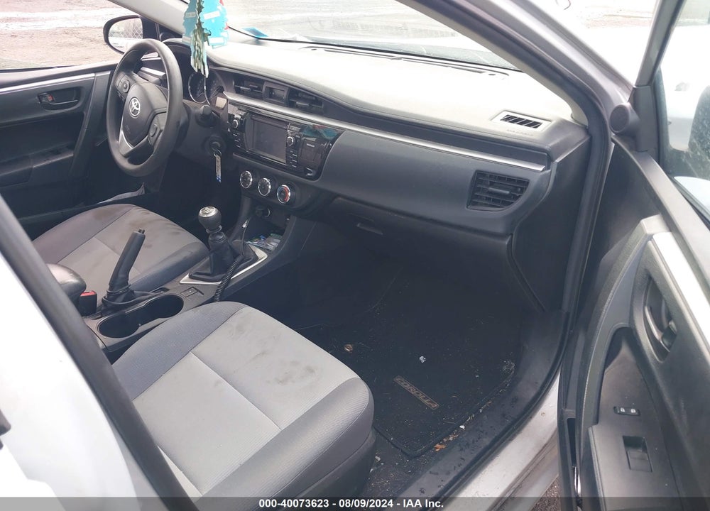 2016 TOYOTA COROLLA L VIN: 2T1BURHE8GC741191