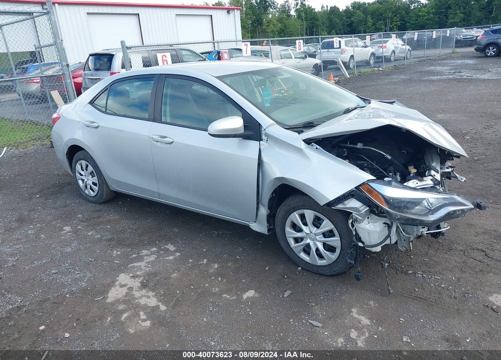 2016 TOYOTA COROLLA L VIN: 2T1BURHE8GC741191