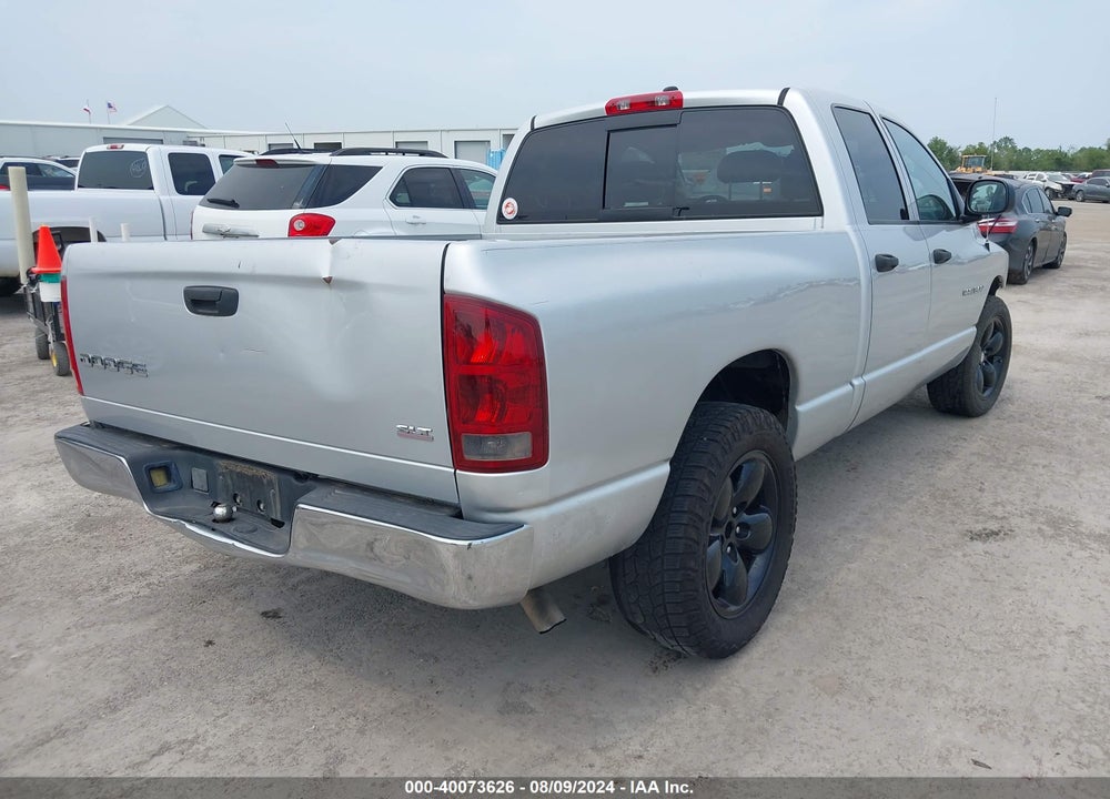 2004 DODGE RAM 1500 SLT/LARAMIE VIN: 1D7HA18D84S581454