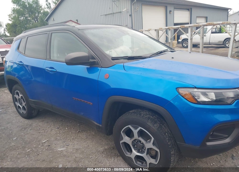 2022 JEEP COMPASS TRAILHAWK 4X4 VIN: 3C4NJDDB9NT148695