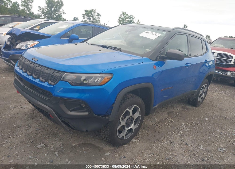 2022 JEEP COMPASS TRAILHAWK 4X4 VIN: 3C4NJDDB9NT148695