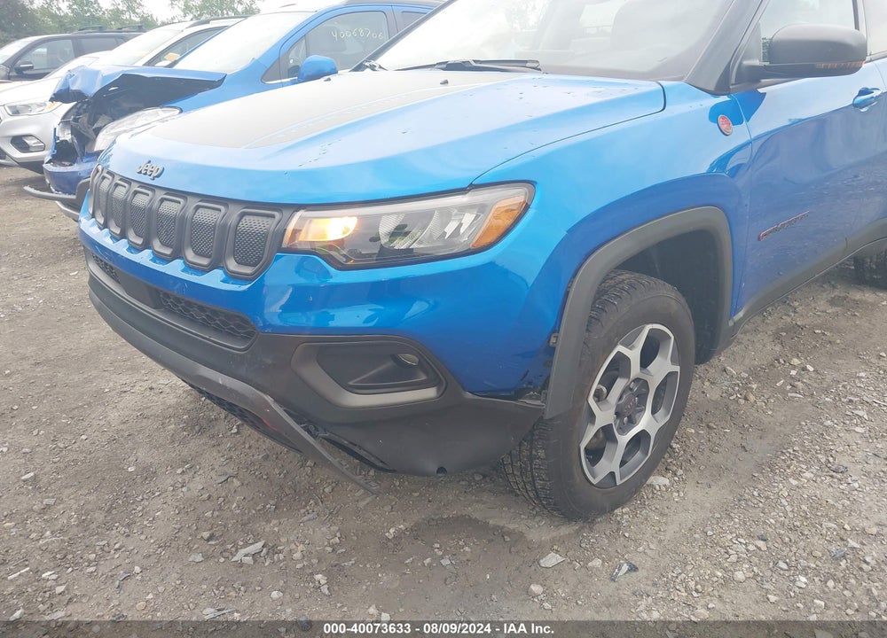 2022 JEEP COMPASS TRAILHAWK 4X4 VIN: 3C4NJDDB9NT148695