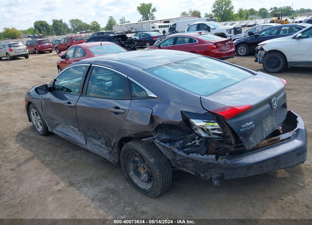 2016 HONDA CIVIC LX VIN: 19XFC2F50GE037258