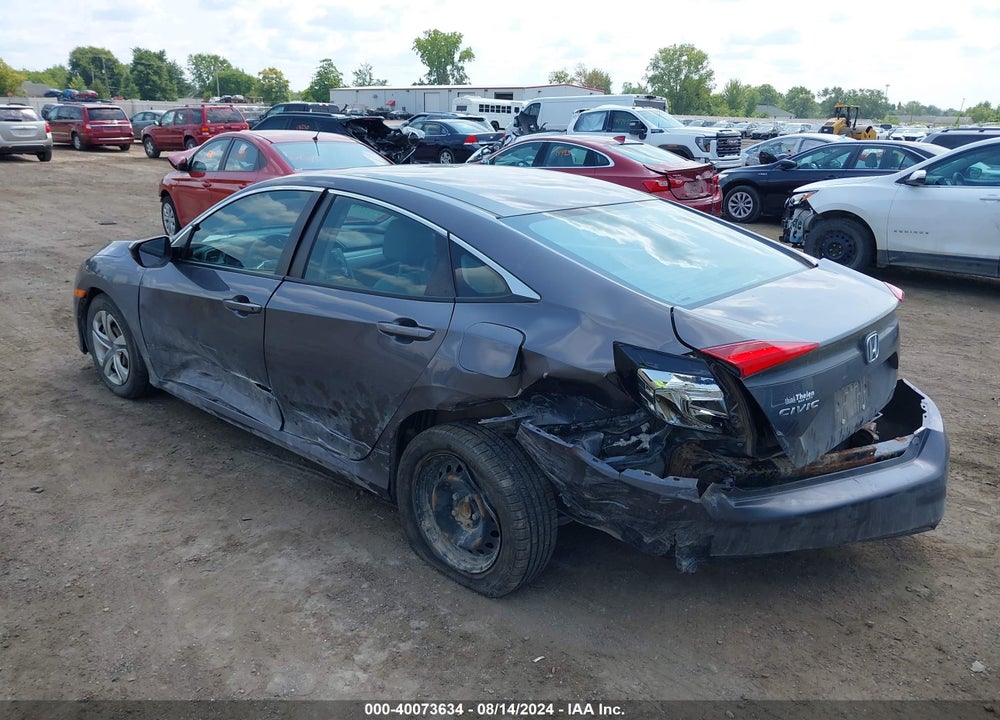 2016 HONDA CIVIC LX VIN: 19XFC2F50GE037258