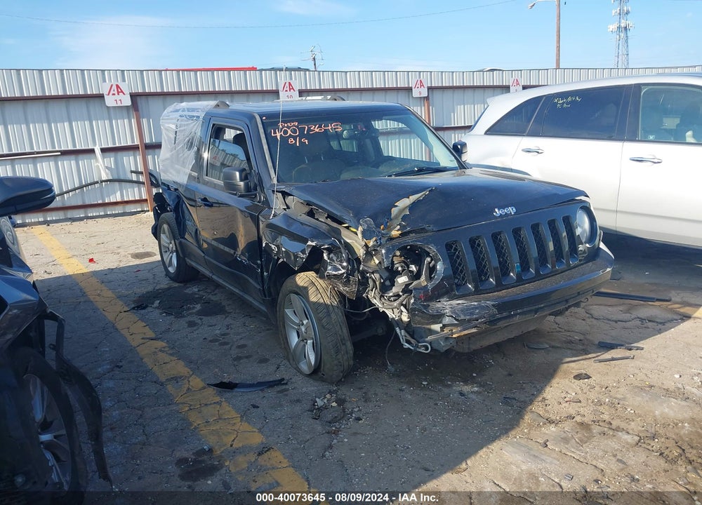 2012 JEEP PATRIOT LIMITED VIN: 1C4NJPCB5CD631915