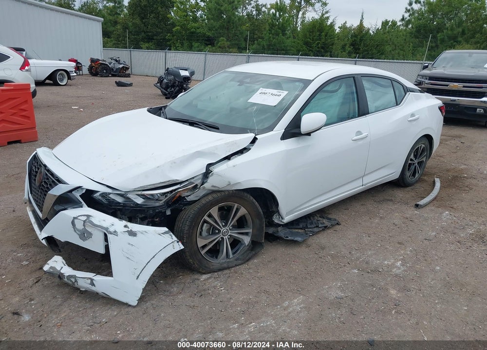 2021 NISSAN SENTRA SV XTRONIC CVT VIN: 3N1AB8CV0MY270526
