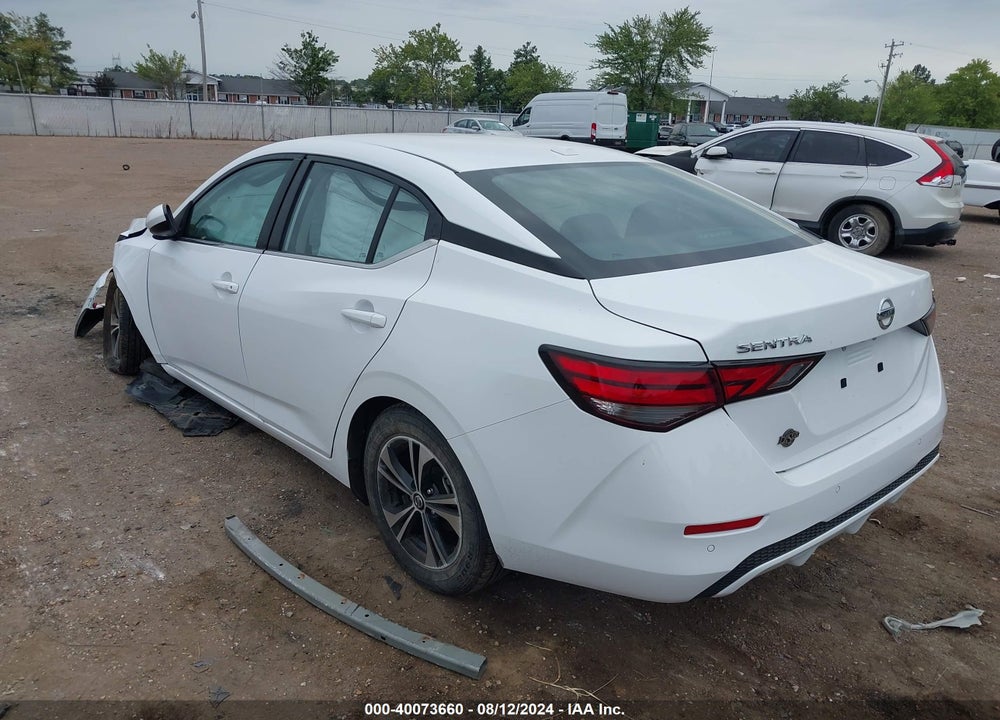 2021 NISSAN SENTRA SV XTRONIC CVT VIN: 3N1AB8CV0MY270526