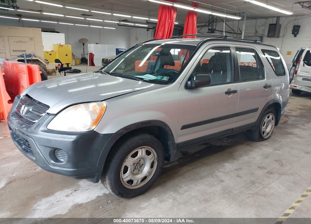 2005 HONDA CR-V LX VIN: JHLRD68585C009388
