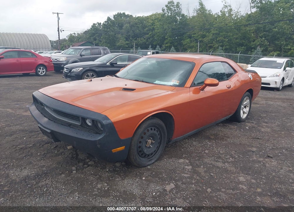2011 DODGE CHALLENGER VIN: 2B3CJ4DG7BH602242
